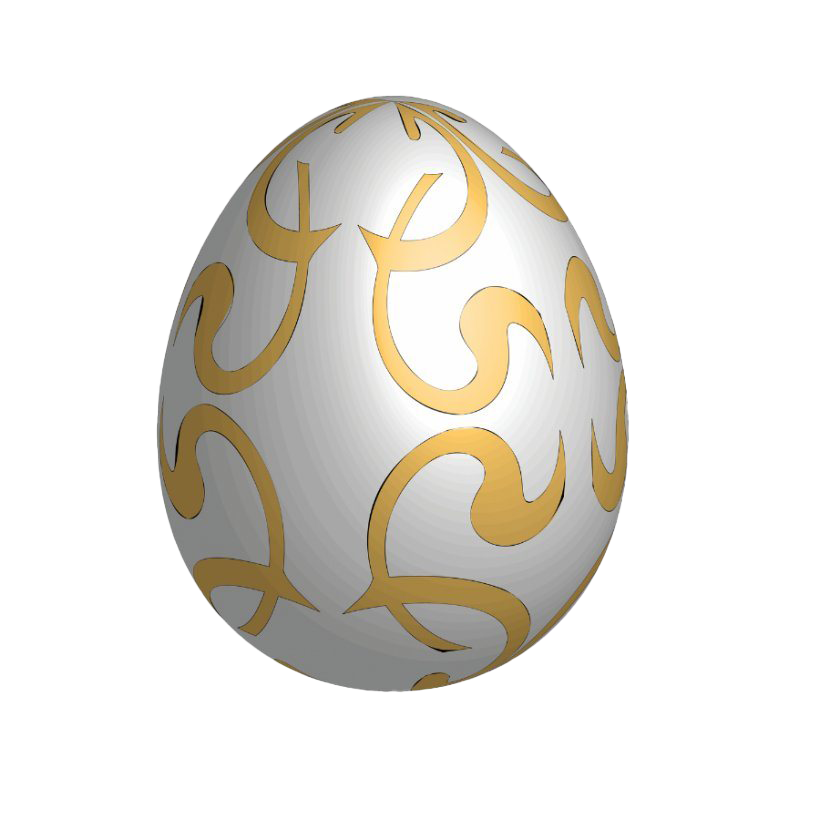 Egg Easter Gold Picture PNG Free Photo PNG Image
