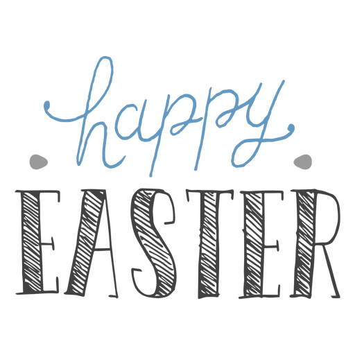 Logo Easter Happy Free Photo PNG Image
