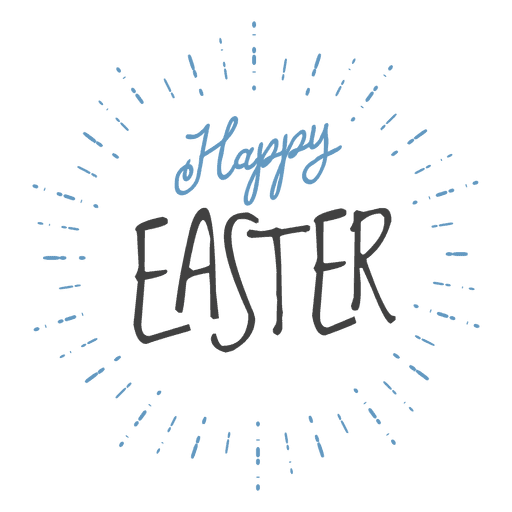 Logo Picture Easter Happy HD Image Free PNG Image