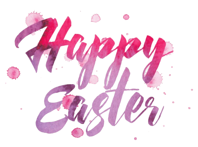 Logo Easter Word Happy Free PNG HQ PNG Image