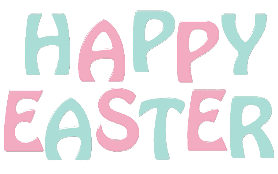 Logo Easter Word Happy Free Clipart HD PNG Image