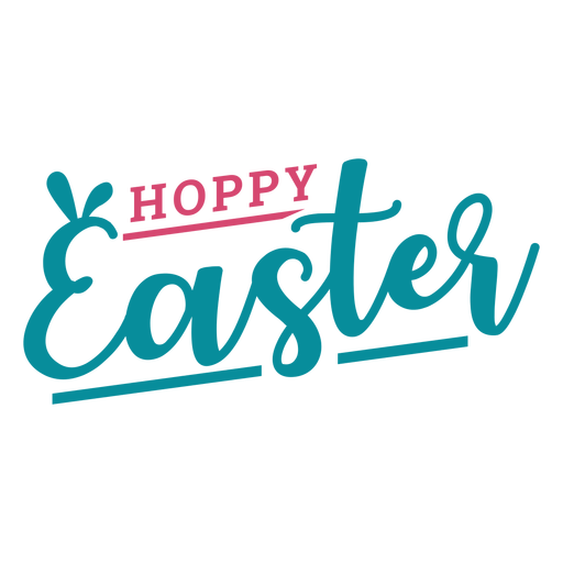 Logo Easter Word Happy PNG File HD PNG Image