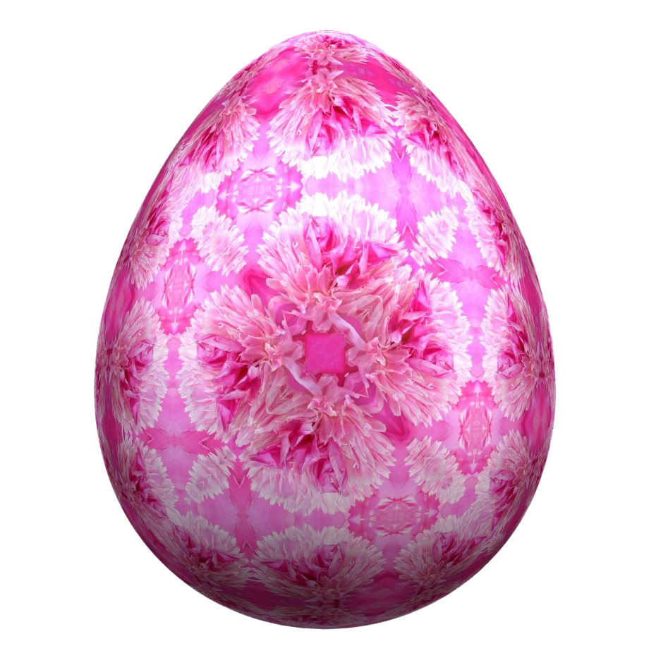 Pink Egg Easter Free Clipart HD PNG Image