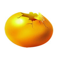 Plain Cracked Pic Easter Egg Transparent PNG Image