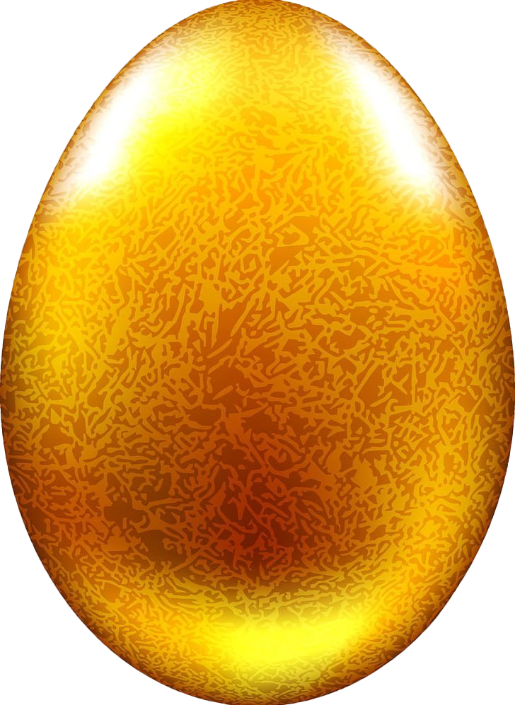 Plain Easter Egg Yellow Free Download Image PNG Image