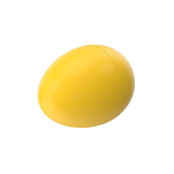 Plain Easter Egg Yellow Picture PNG Image