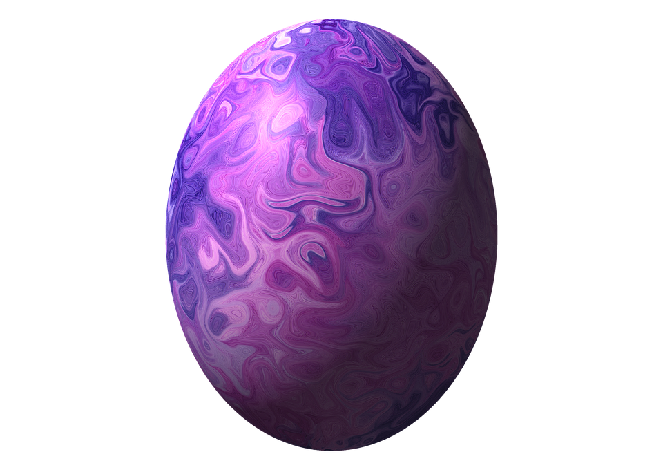 Purple Egg Easter Free PNG HQ PNG Image