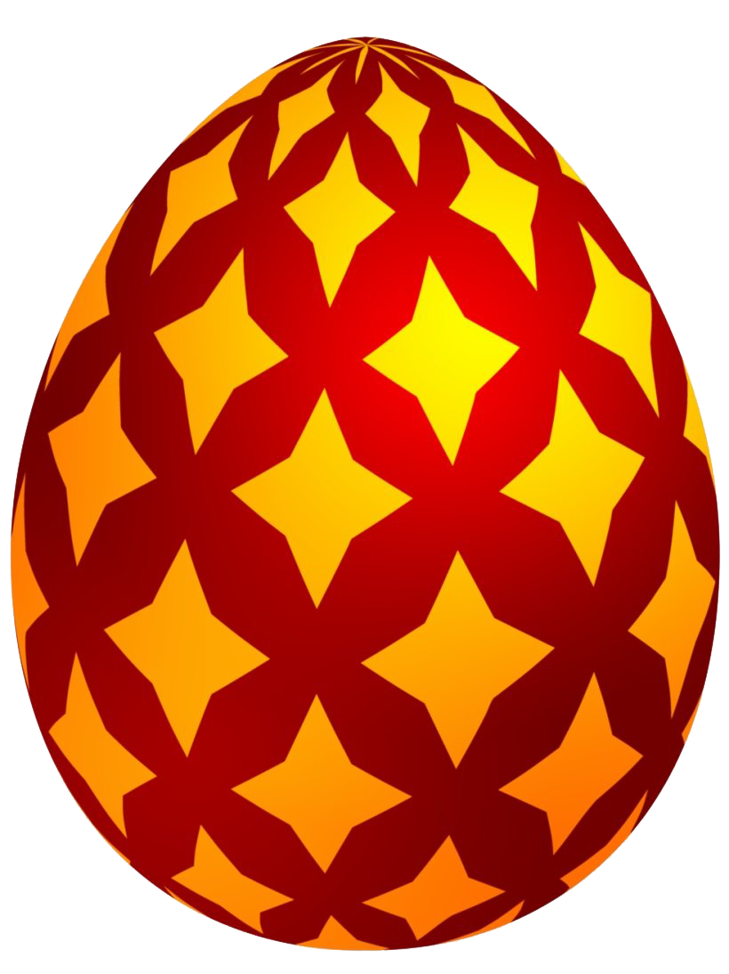 Egg Easter Red Free Transparent Image HQ PNG Image