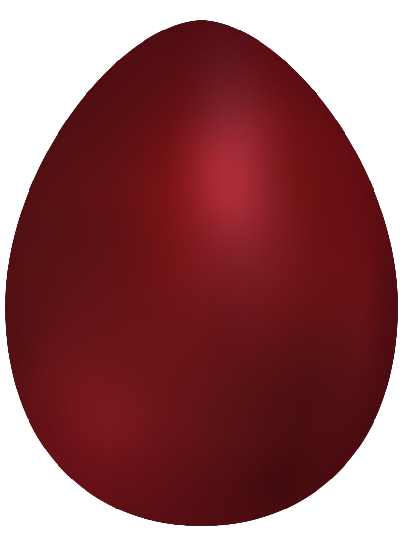 Egg Easter Red Free Clipart HQ PNG Image