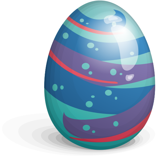 Egg Single Easter Free HQ Image Transparent PNG Image