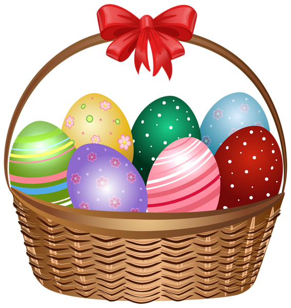 Basket Egg Vector Easter PNG Download Free PNG Image