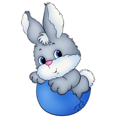 Easter Bunny Transparent PNG Image