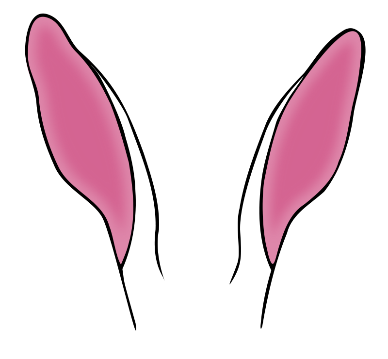 Easter Bunny Ears Picture PNG Image
