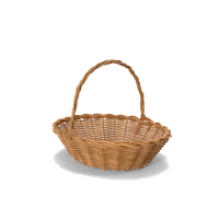Empty Easter Basket Hd PNG