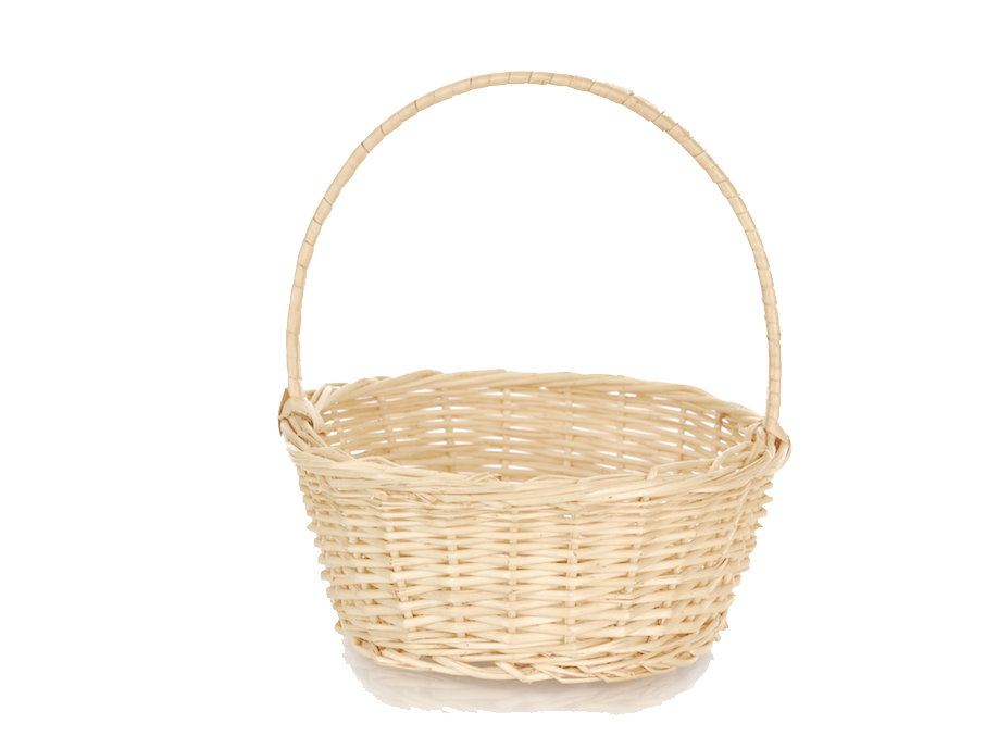 Empty Easter Basket Transparent Picture PNG Image