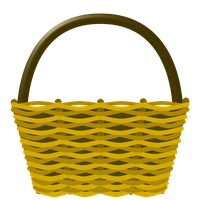 Empty Easter Basket Transparent Image Transparent PNG Image