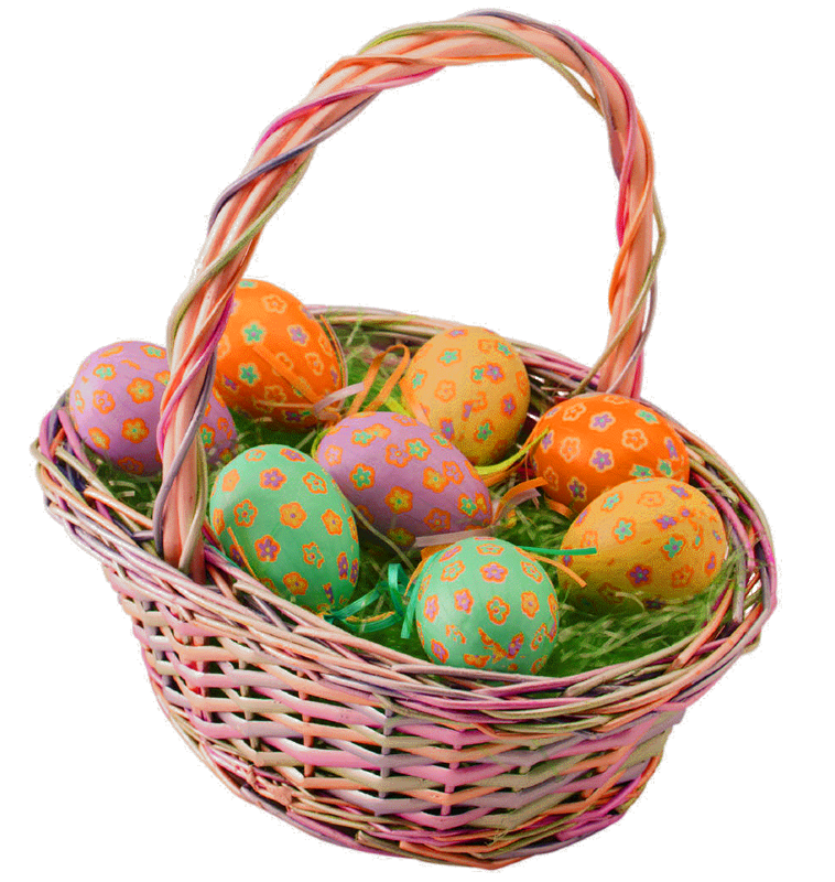 Easter Basket Hd PNG Image