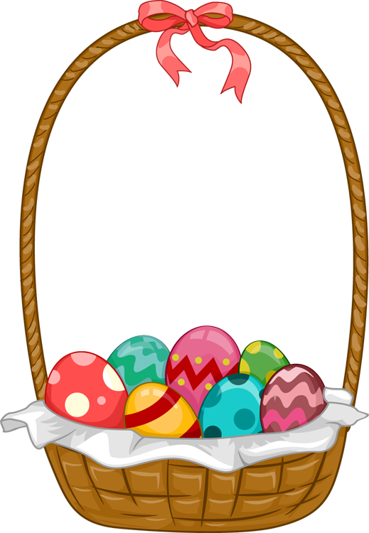 Easter Basket Bunny Png Image PNG Image