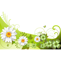 Blue Flower Wish Frame Jesus Of Resurrection PNG Image
