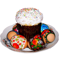 Easter cake PNG