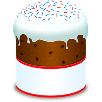 Easter cake PNG