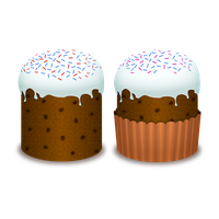 Easter cakes PNG