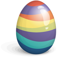 Happy Easter day eggs in nest 14466554 PNG