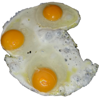 Download Fried Egg Half Free HD Image HQ PNG Image