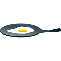 Download Fried Egg Half Free Transparent Image HQ HQ PNG Image