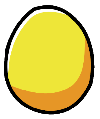 Golden Egg transparent background PNG cliparts free download