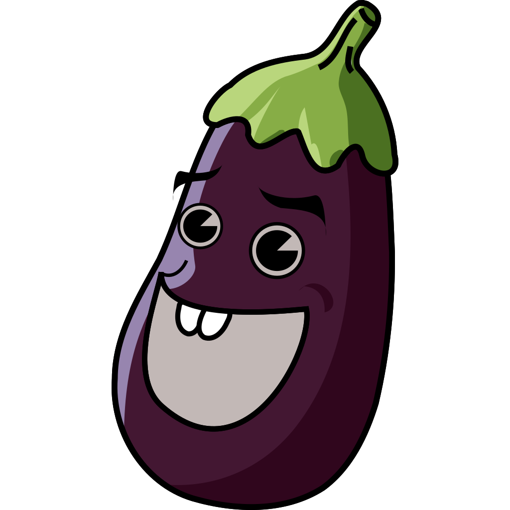 Vector Eggplant PNG File HD PNG Image