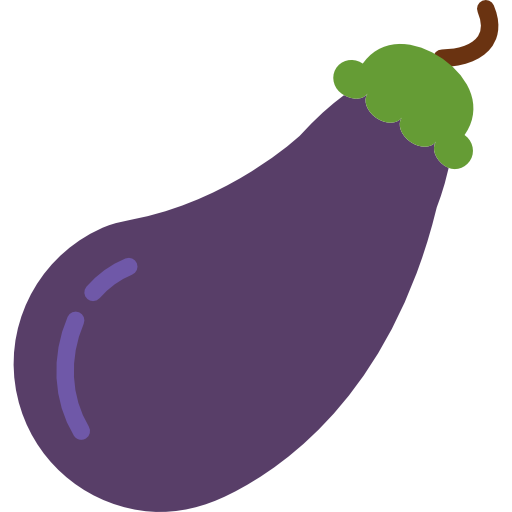 Vector Eggplant Download HD PNG Image