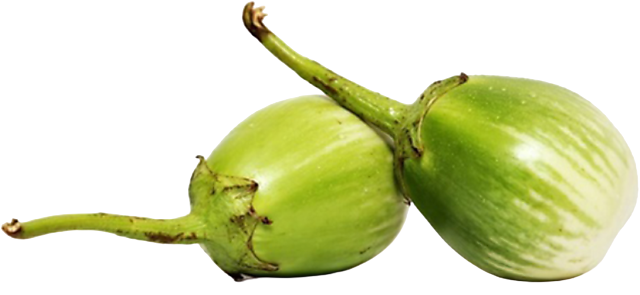 Green Brinjal Free Clipart HD PNG Image