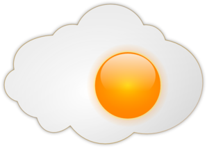 Fried egg Transparent PNG Image