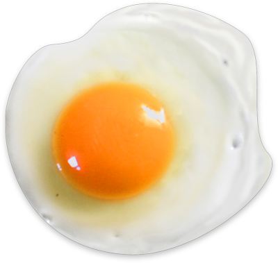 Fried egg Transparent PNG Image