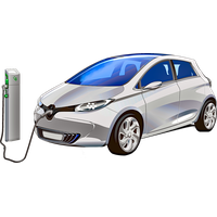 Electric car PNG