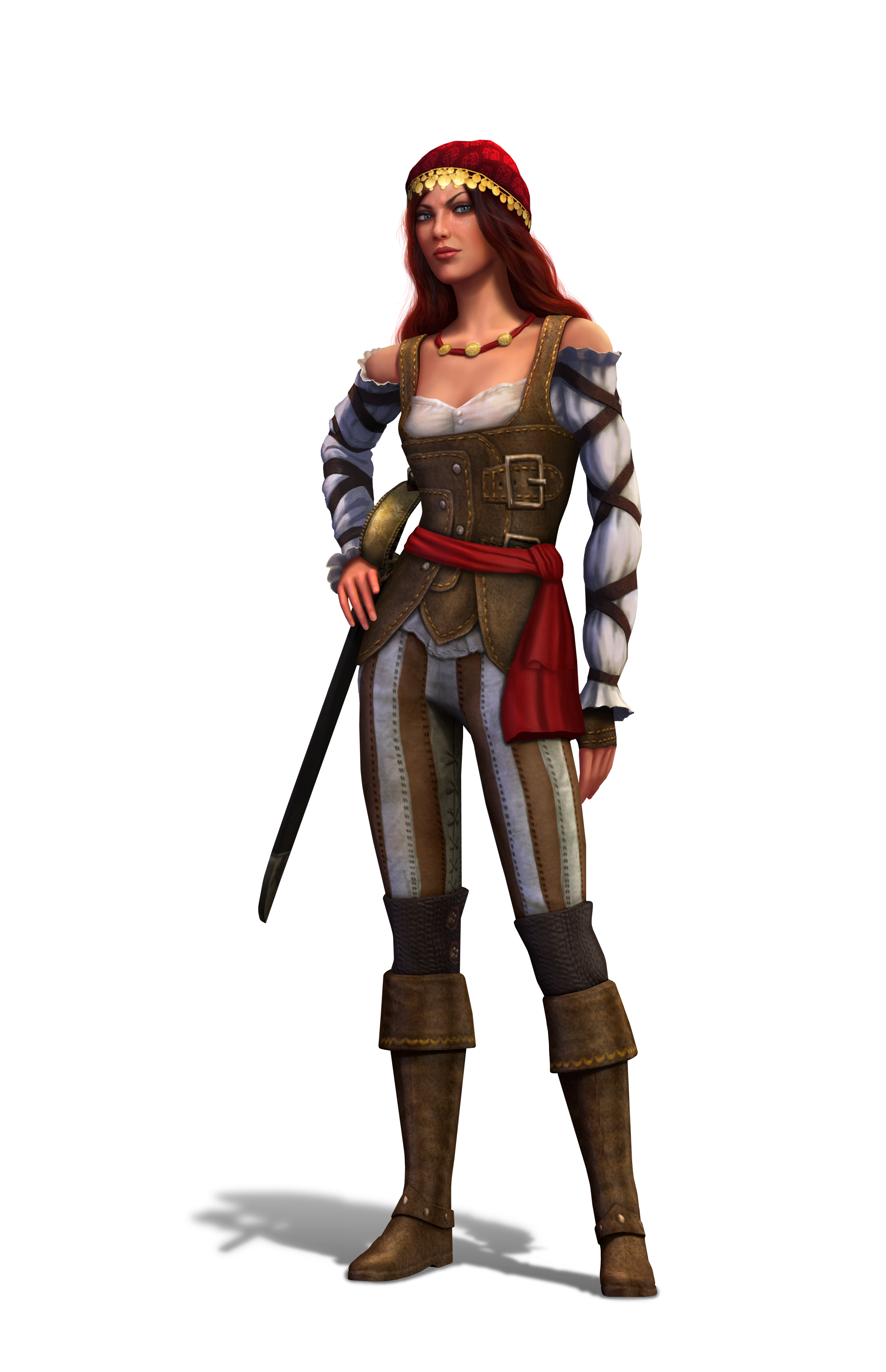 Sims And Medieval Armour Pirates Nobles Outerwear PNG Image