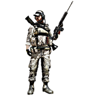 Battlefield Company Infantry Gun Air Bad PNG