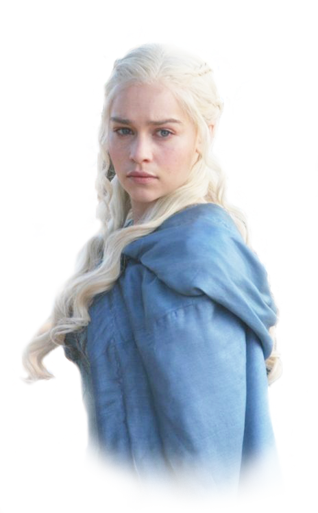 Thrones Color Of Clarke Hair Game Human PNG Image