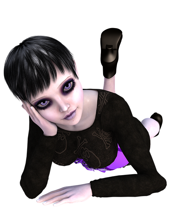 Emo Transparent PNG Image