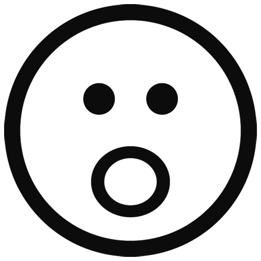 Black Outline Emoji Free Download PNG HD PNG Image