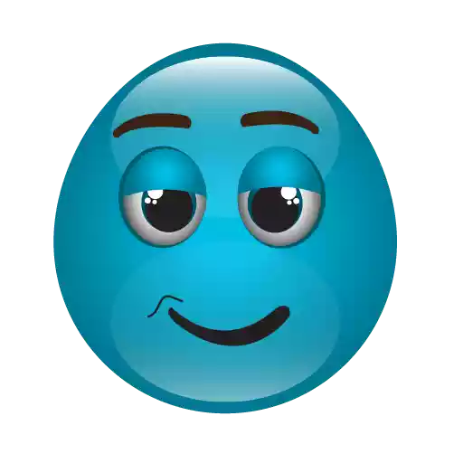 Blue Emoji Download HD PNG Image