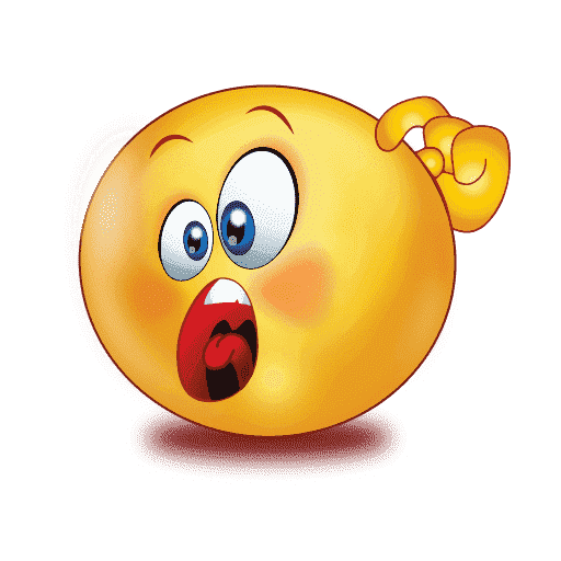 Confused Emoji PNG File HD Transparent PNG Image