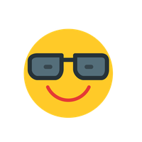 Whatsapp Emoji Hipster Cool PNG Download Free Transparent PNG Image