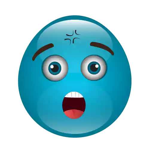 Blue Cute Pic Emoji PNG Free Photo PNG Image