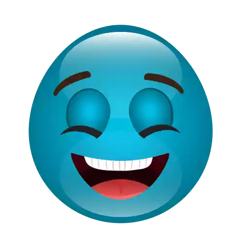 Blue Cute Images Emoji Download Free Image PNG Image