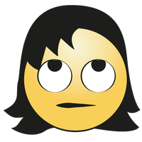 Hair Cute Girl Emoji Free Download PNG HQ PNG