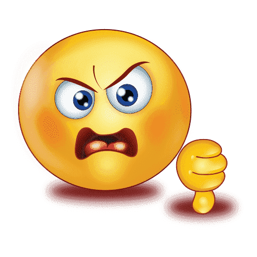 Dislike Emoji Free Transparent Image HQ PNG Image