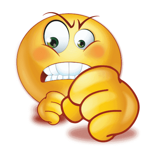 Gradient Angry Pic Emoji Free Download PNG HD PNG Image