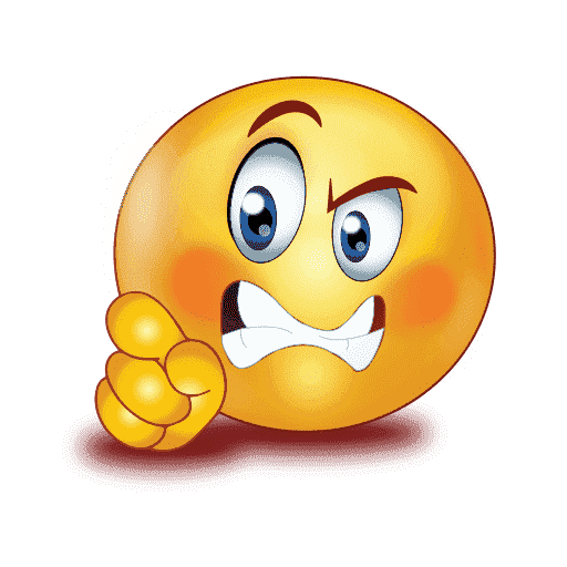 Gradient Images Angry Emoji Download HQ PNG Image